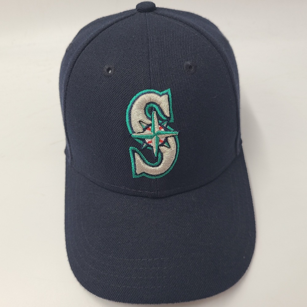 Youth Seattle Mariners Hat Adjustable New Era 9Forty Blue MLB Baseball Logo Boys